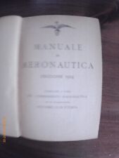 Manuale aeronautica 1924 usato  Viu