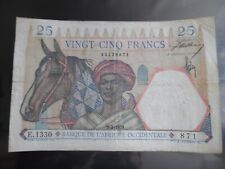 Billet francs afrique d'occasion  Vieille-Église