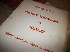 Massey-ferguson #4 husker PARTS BOOK original Copy., gebruikt tweedehands  verschepen naar Netherlands