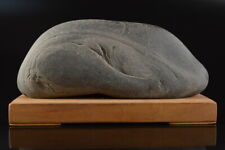 Usado, G4341: Pedra japonesa PEDRA DE VISUALIZAÇÃO dentro de casa, Bonsai Ueki Garden com bandeja comprar usado  Enviando para Brazil