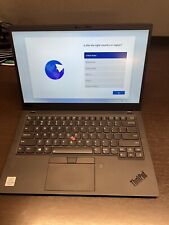 Used, Lenovo ThinkPad X1 Carbon Gen 8 14" Touch I7-10610U 1.80GHz 16GB 512GB W11 PRO for sale  Shipping to South Africa