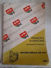 Aprilia manuale officina usato  Lucca