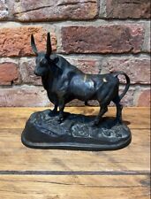 Bronze bull figure for sale  Shipping to Ireland