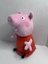 Peppa Pig  18” Plush Big Stuffed Animal Toy Red Dress 2021 Hasbro for sale  Shipping to Canada