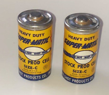 Vintage Hot Shot Super-Matic Tamanho C Bateria Stock Prod Cell - Lote de 2 SKU-B comprar usado  Enviando para Brazil