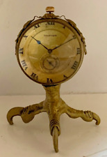 Antiguo Reloj de Bolsillo Ojo del Tiempo Waltham Mov't Bronce Garra de Águila-FUNCIONA, usado segunda mano  Embacar hacia Argentina