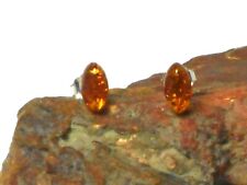 Marquise amber sterling for sale  ELY