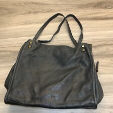 Usado, American Leather Co. Bolso con canastilla de triple entrada para mujer negro segunda mano  Embacar hacia Argentina