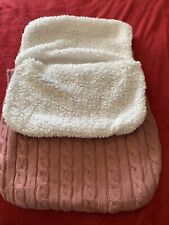 Pink baby footmuff for sale  DONCASTER