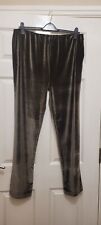 Used, Ladies Cotton Traders Velour Elasticated  Trousers Size 20 for sale  BEXHILL-ON-SEA