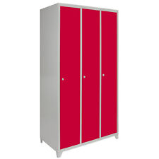 Red metal lockers for sale  Shipping to Ireland