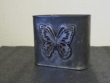 Pewter butterfly applicued for sale  Visalia