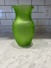 Vase green transparent for sale  Bladenboro