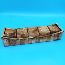 Wood Laminate Dice With Case Large 6 Sided Game Dice - Set Of Five 1.75", used for sale  Shipping to South Africa