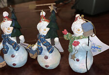 Snowmen ornaments winter for sale  Jeannette