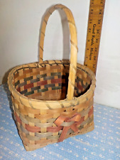 Vintage splint basket for sale  Federal Dam