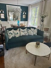 Teal velvet sofa for sale  Charleston