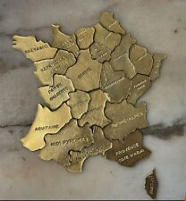 Puzzle carte métal d'occasion  Montpellier-