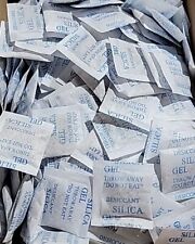60 Packets 5g Grams Silica Gel Desiccant Pack Moisture Absorber Reusable for sale  Shipping to South Africa