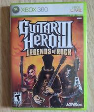 Guitar Hero III [3]: Legends of Rock (XBOX 360, 2007) Game Complete w/Manual  for sale  Shipping to South Africa