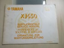 Yamaha 650 handbuch gebraucht kaufen  Ellwangen