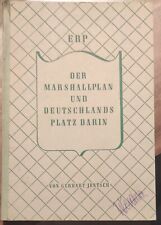 Marshallplan deutschlands plat gebraucht kaufen  Mallersdorf-Pfaffenberg