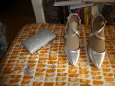 Lotus silver heels for sale  HULL