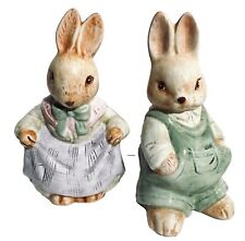 Pair ceramic bunny for sale  Hot Springs National Park