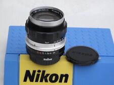 RARE Nikkor P 10.5cm f:2.5 lens with caps, Nippon Kogaku,  US SELLER "LQQK" NICE for sale  Shipping to South Africa