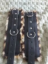 Leather fur lined for sale  COLCHESTER