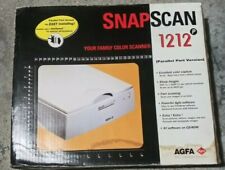 Escáner AGFA Snapscan 1212 caja original sin abrir *RARO* escáner de color segunda mano  Embacar hacia Argentina