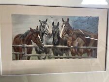 Lithograph horses black for sale  Egg Harbor Township