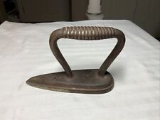 Antique Solid Steel Clothing Press. Ribbed Handle, 5.25” Narrow for sale  Shipping to South Africa