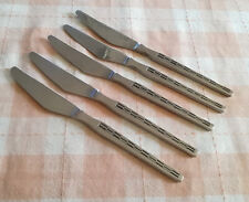 Dinner knives textured for sale  Shipping to Ireland