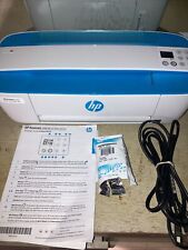 Impresora compacta azul HP DeskJet 3755 impresión escaneo copia web ¡PROBADA funciona! segunda mano  Embacar hacia Argentina