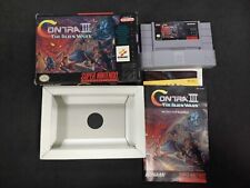 Contra 3 III The Alien Wars - Super Nintendo SNES - CIB completo (exclusivo dos EUA), usado comprar usado  Enviando para Brazil