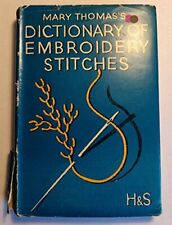 Usado, Dictionary of Embroidery Stitches by Thomas, Mary Hardback Book The Cheap Fast segunda mano  Embacar hacia Argentina