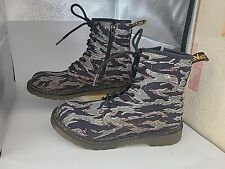 Used, Dr Martens 1460 Camo Eyelet Combat Side Zip Boots Size UK5.5 for sale  Shipping to South Africa