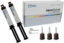 Meta Biomed Nexcore Dual Cured Core-Build Up Composite Resin Cement Dual Syringe, used for sale  Shipping to South Africa