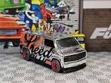 2022 Hot Wheels Speed Blur Personalizada 77 Dodge Van Cromada 5SPs SUELTA Súper Cromos segunda mano  Embacar hacia Argentina