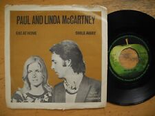 PAUL AND LINDA McCARTNEY Eat At Home / Smile Away 45 7" single 1971 Suécia comprar usado  Enviando para Brazil