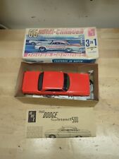 AMT 1965 Dodge Coronet Hemi- Charger STARTED model kit with box 1/25 Scale. for sale  Shipping to South Africa