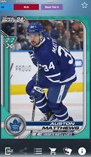 Cartão de skate Topps 2024 azul-petróleo nível 6 base premium Auston Matthews folhas de bordo comprar usado  Enviando para Brazil