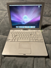 Apple iBook G4 Snow 12" 1.33GHz 512MB 40GB AirPort A1133 M9846LL/A, used for sale  Shipping to South Africa