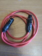 Used, LyxPro Premium LSC Cable 6.5 Ft Microphone Cable Red M-F for sale  Shipping to South Africa