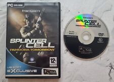 Tom Clancy's Splinter Cell Pandora Mañana para Windows PC CD ROM RARO + CLAVE DE CD segunda mano  Embacar hacia Argentina