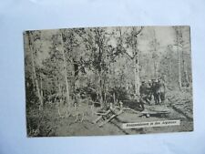 Cartão postal/soldados de campo alemães da 1ª Guerra Mundial constroem uma passarela de madeira, Argonne (700), usado comprar usado  Enviando para Brazil
