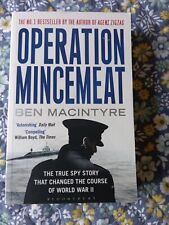 Ww2 books.operation mincemeat for sale  HENGOED