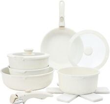 Conjunto de panelas e frigideiras Country Kitchen 13 peças - Conjunto de panelas de cozinha antiaderente seguro comprar usado  Enviando para Brazil