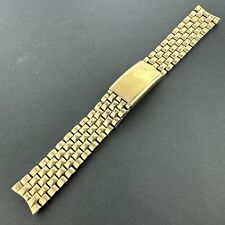 Pulseira de relógio JB Champion EUA vintage década de 1960 implantação Bullet Link tom dourado 17,1M, usado comprar usado  Enviando para Brazil